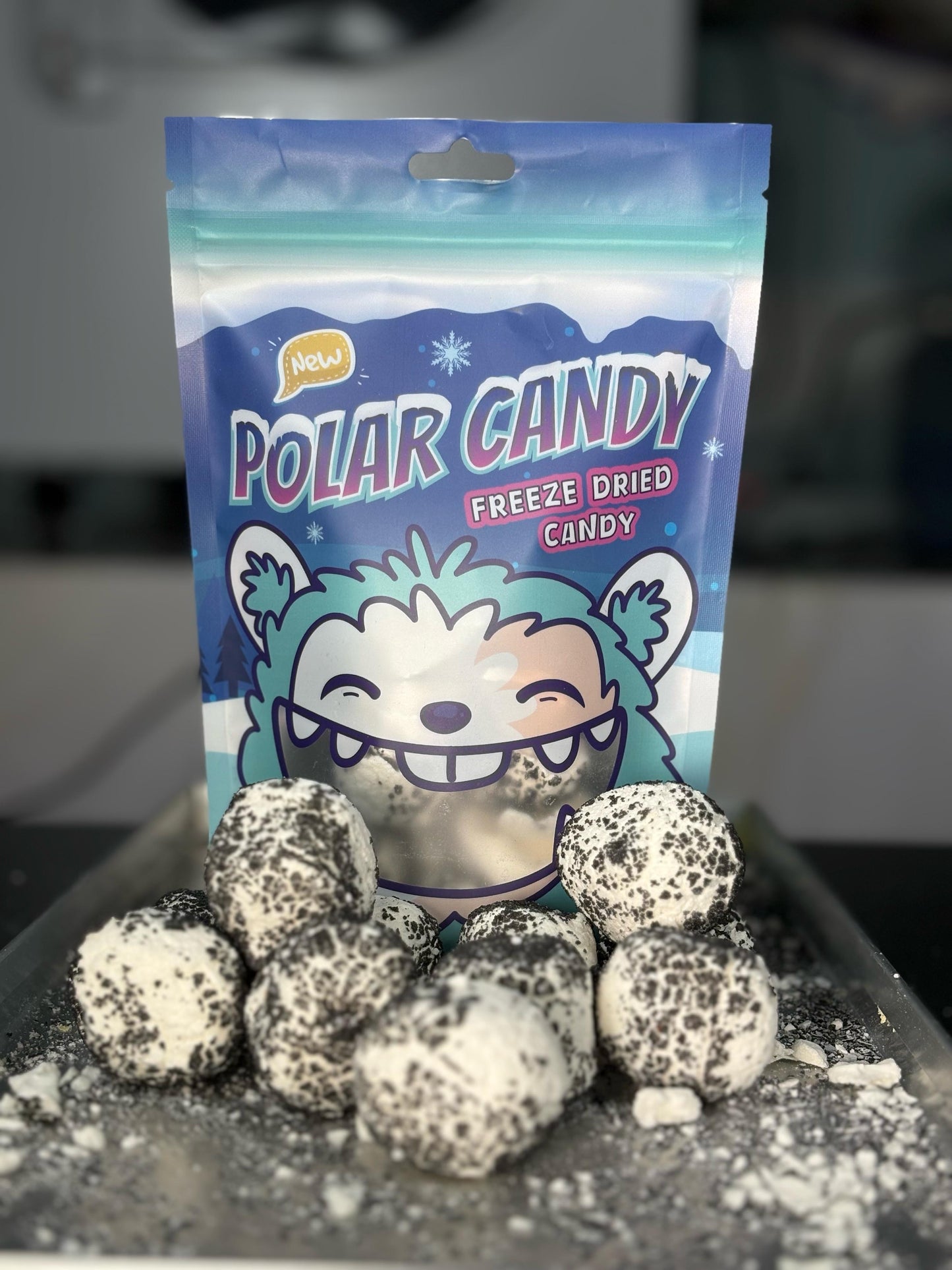 Marshmallow Black Ball